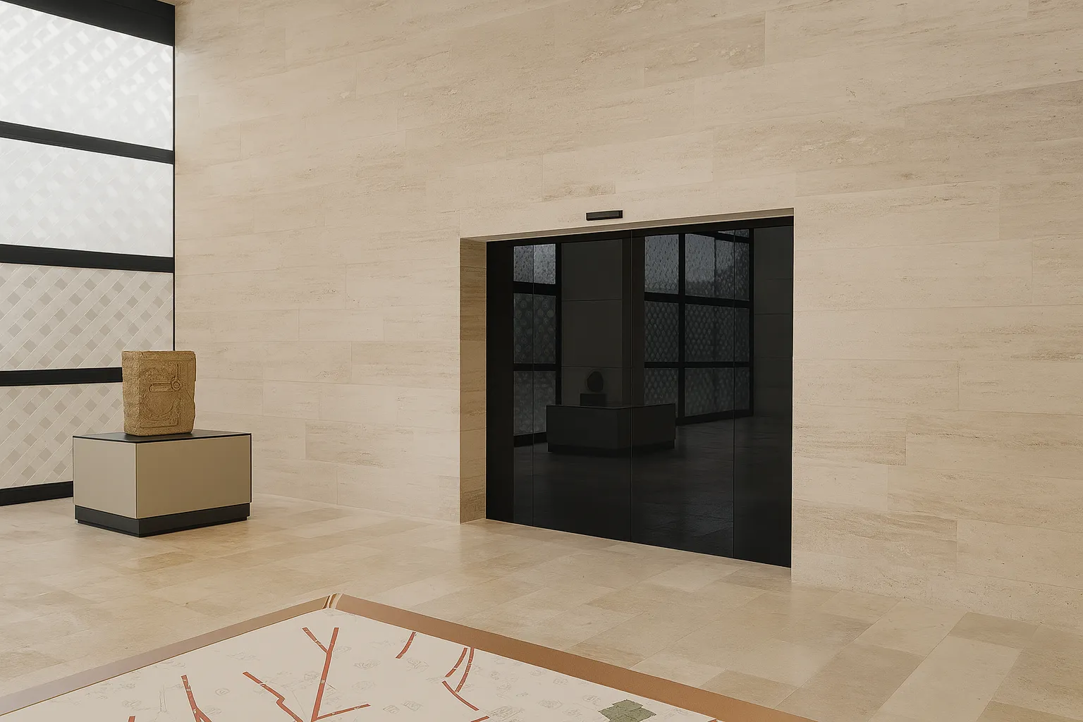 Portada de proyecto de puerta instalada en Gran Muso de Chichén Itzá.